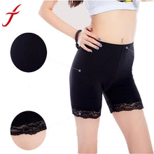 Load image into Gallery viewer, JECKSION Leggings For Women 2016 New Summer Female Grils Sweet Lace Trim Leggings Short  Shipping #LSW