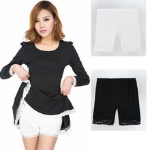 Load image into Gallery viewer, JECKSION Leggings For Women 2016 New Summer Female Grils Sweet Lace Trim Leggings Short  Shipping #LSW