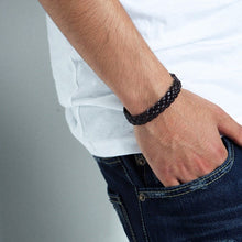 Load image into Gallery viewer, Fashion Mens Womens Wrap Braided Leather Bracelet Cuff Bangle Wristband