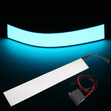 Load image into Gallery viewer, 30x5cm 12V Flexible EL Light Panel Electroluminescent