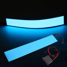 Load image into Gallery viewer, 30x5cm 12V Flexible EL Light Panel Electroluminescent