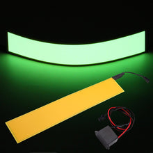 Load image into Gallery viewer, 30x5cm 12V Flexible EL Light Panel Electroluminescent